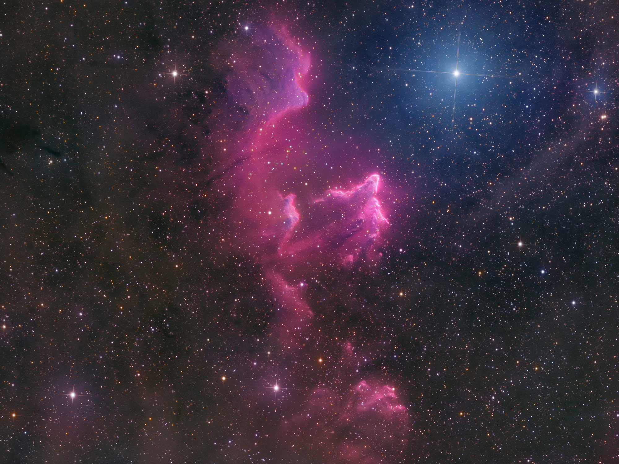 Sh2 185 Baerenstein Observatory